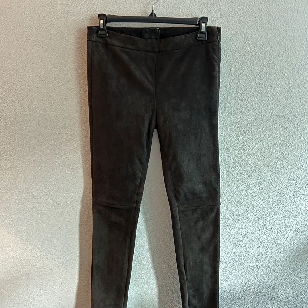 Prada Dark Suede Trousers